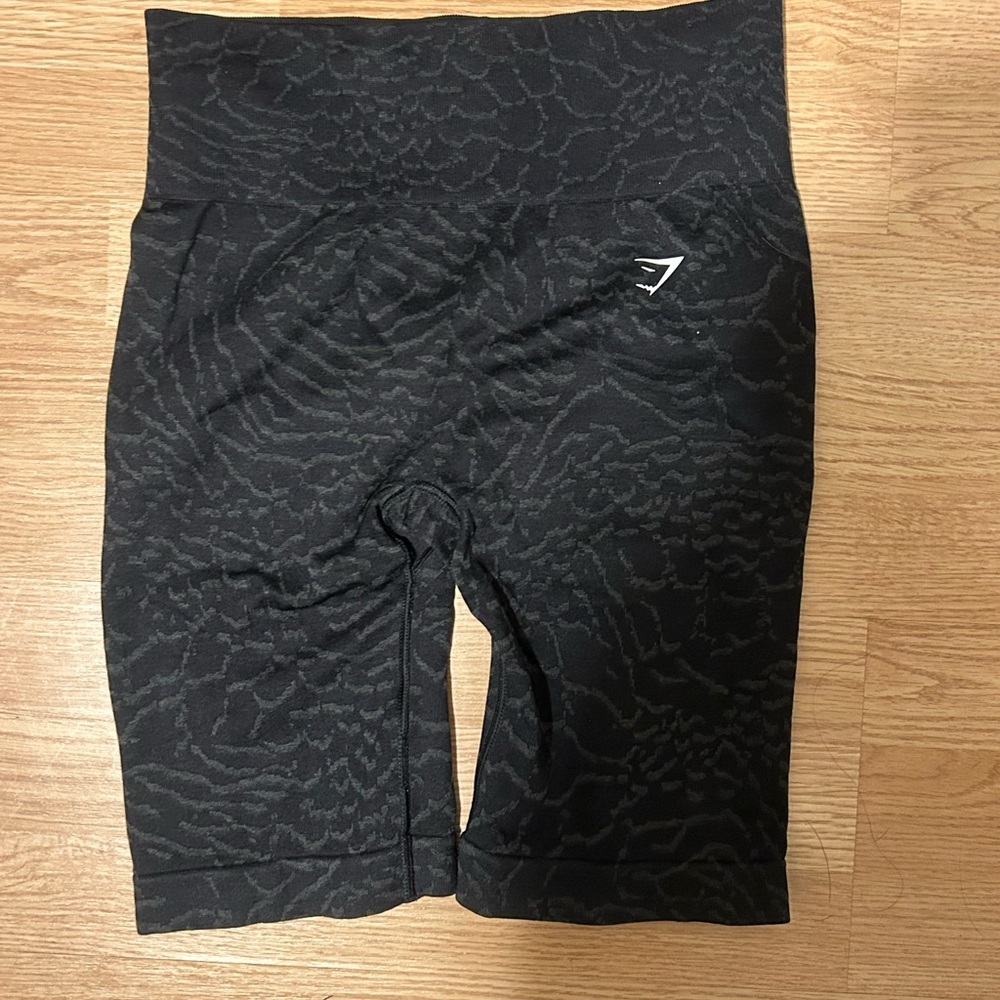 Gymshark Charcoal Patterned Shorts